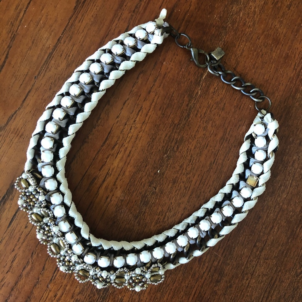 Anthropologie Pam Hiran Beaded Statement Necklace - Picture 3 of 5